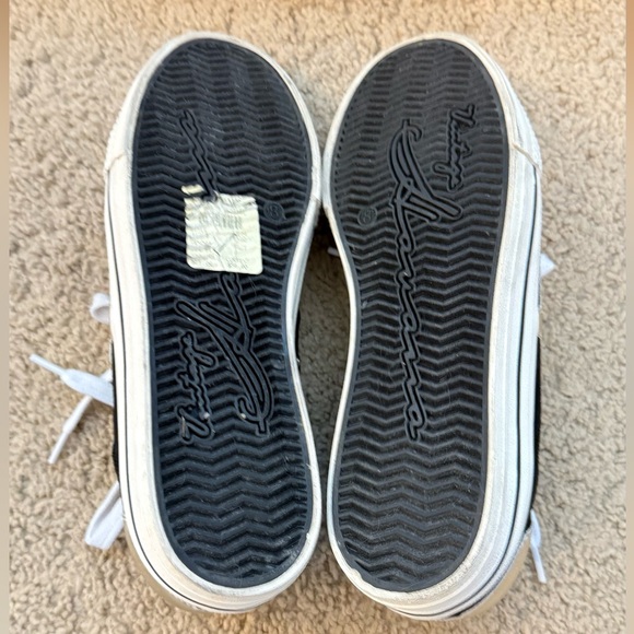 Vintage Havana Women’s Alive- Black Gold Multi Sneakers with Silver Star - Picture 8 of 9